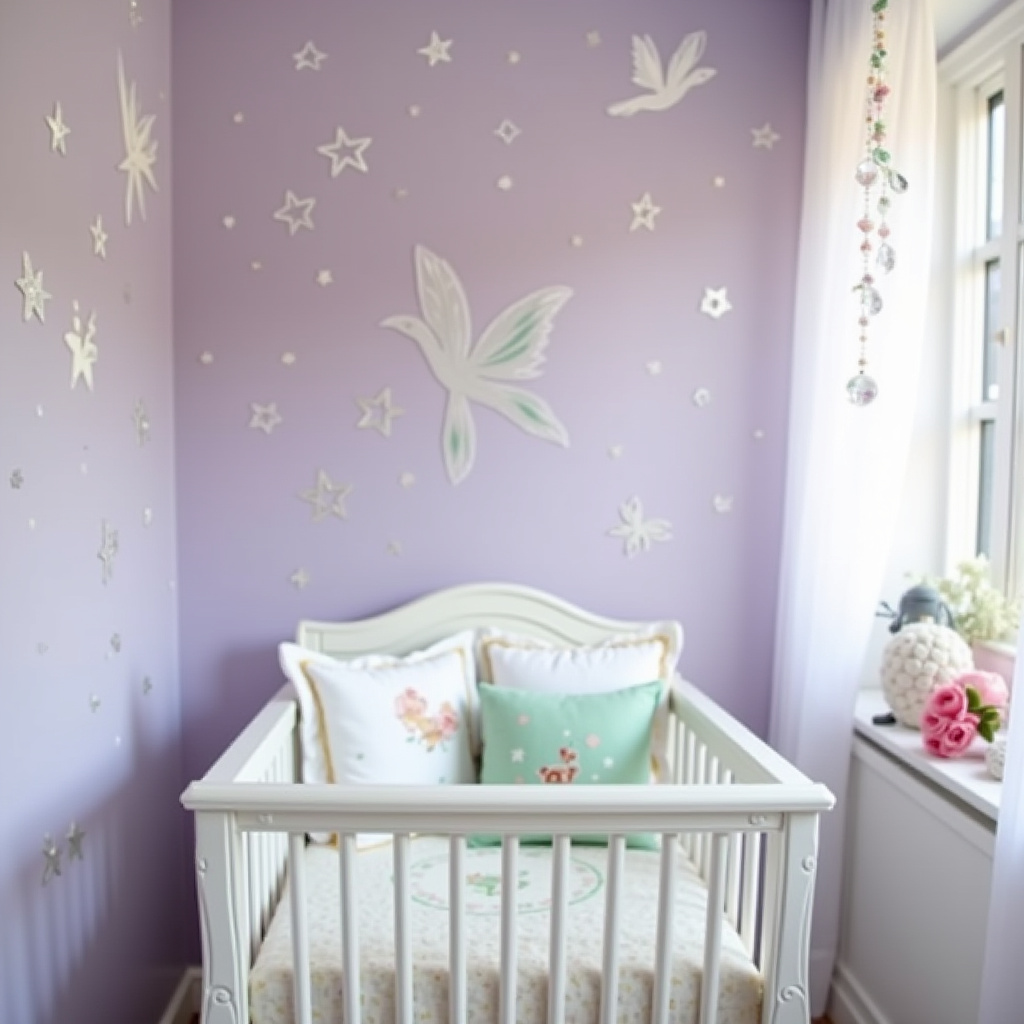 fairy garden nursery theme 40