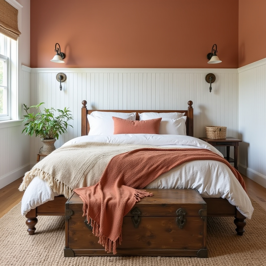 farmhouse bedroom paint colors 11