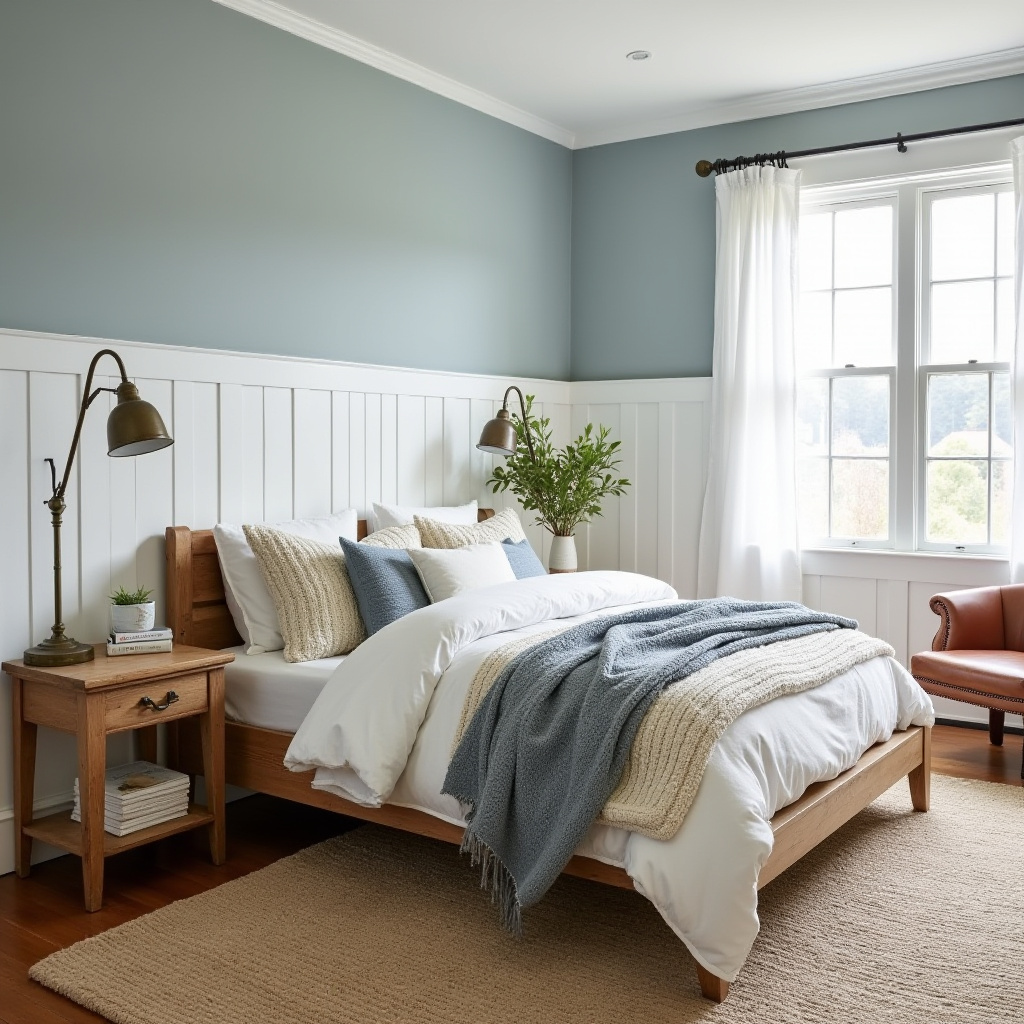 farmhouse bedroom paint colors 16