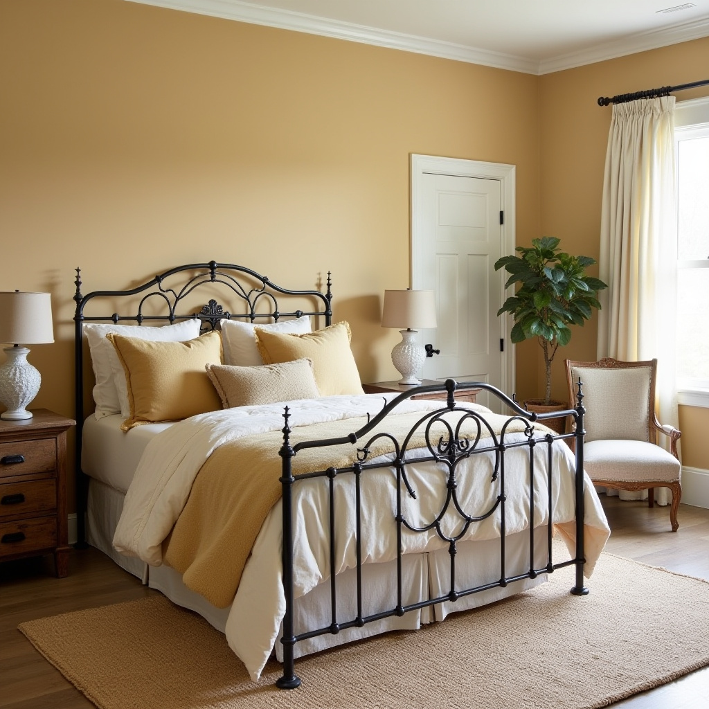 farmhouse bedroom paint colors 17