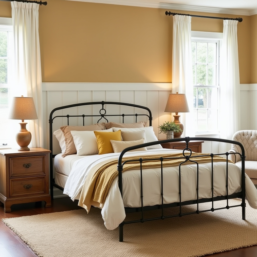 farmhouse bedroom paint colors 18