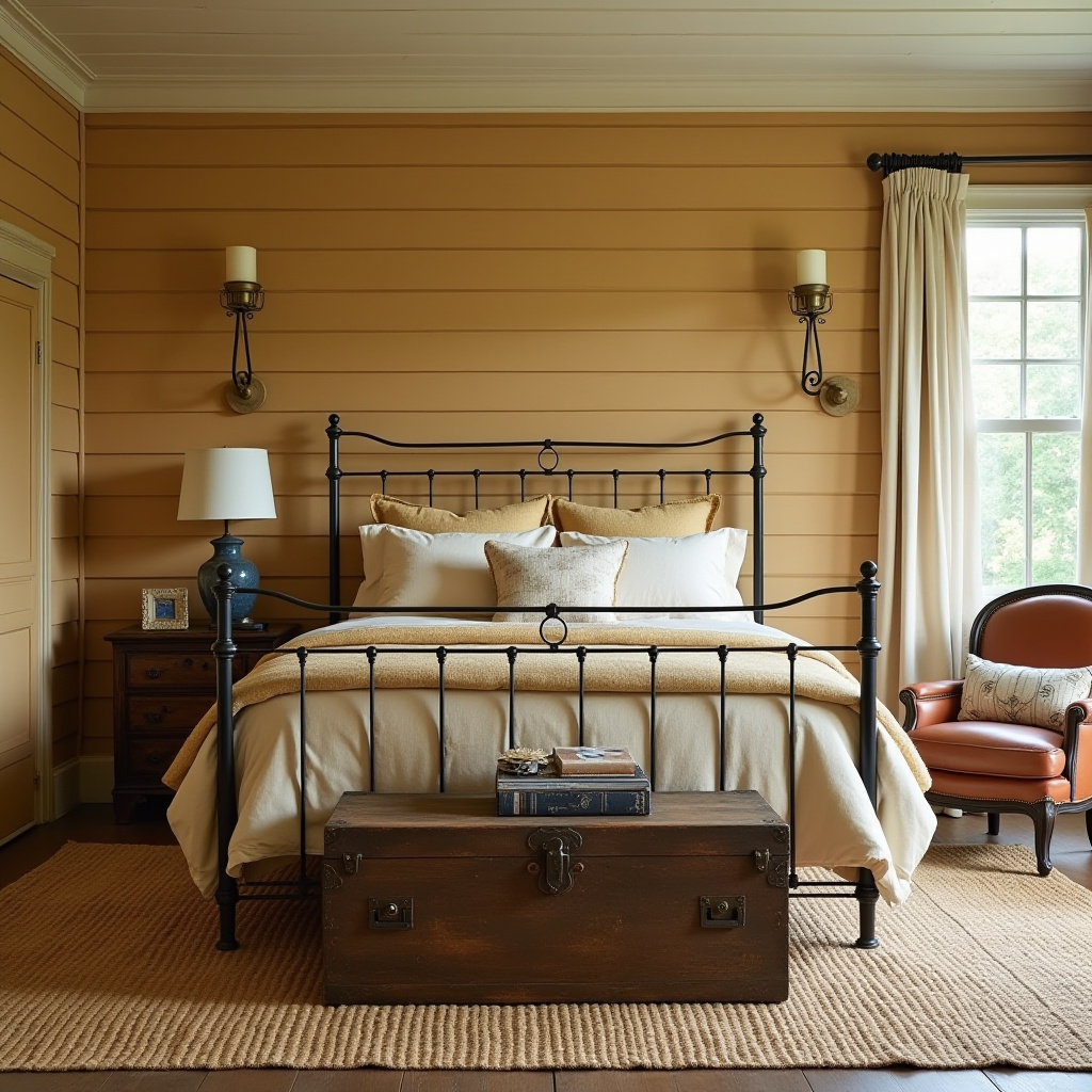 farmhouse bedroom paint colors 32