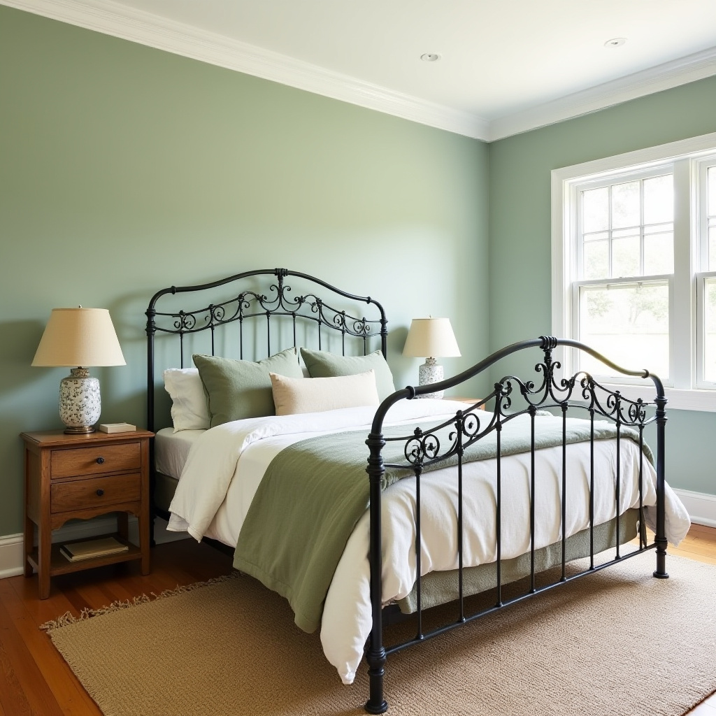 farmhouse bedroom paint colors 40