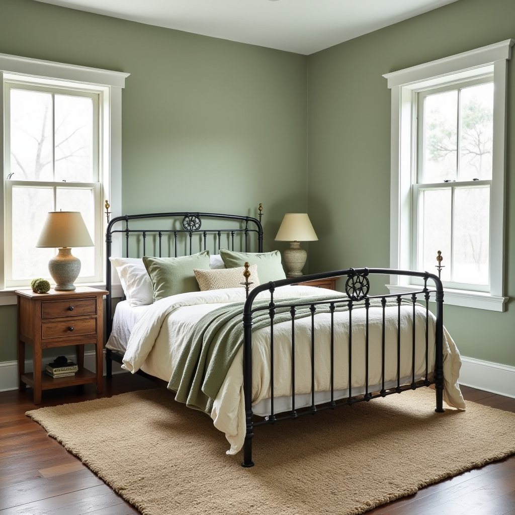 farmhouse bedroom paint colors 9