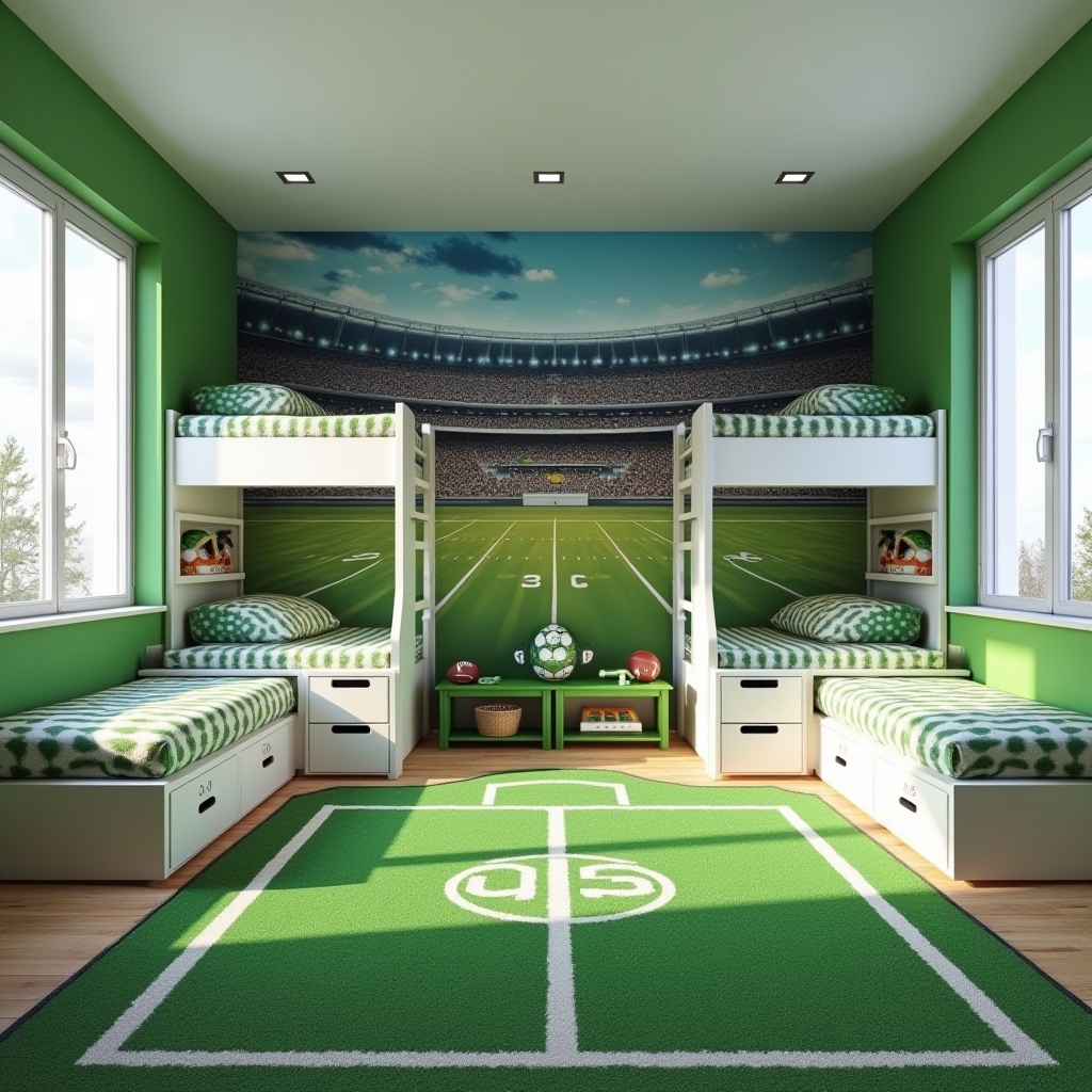 football kids room 10