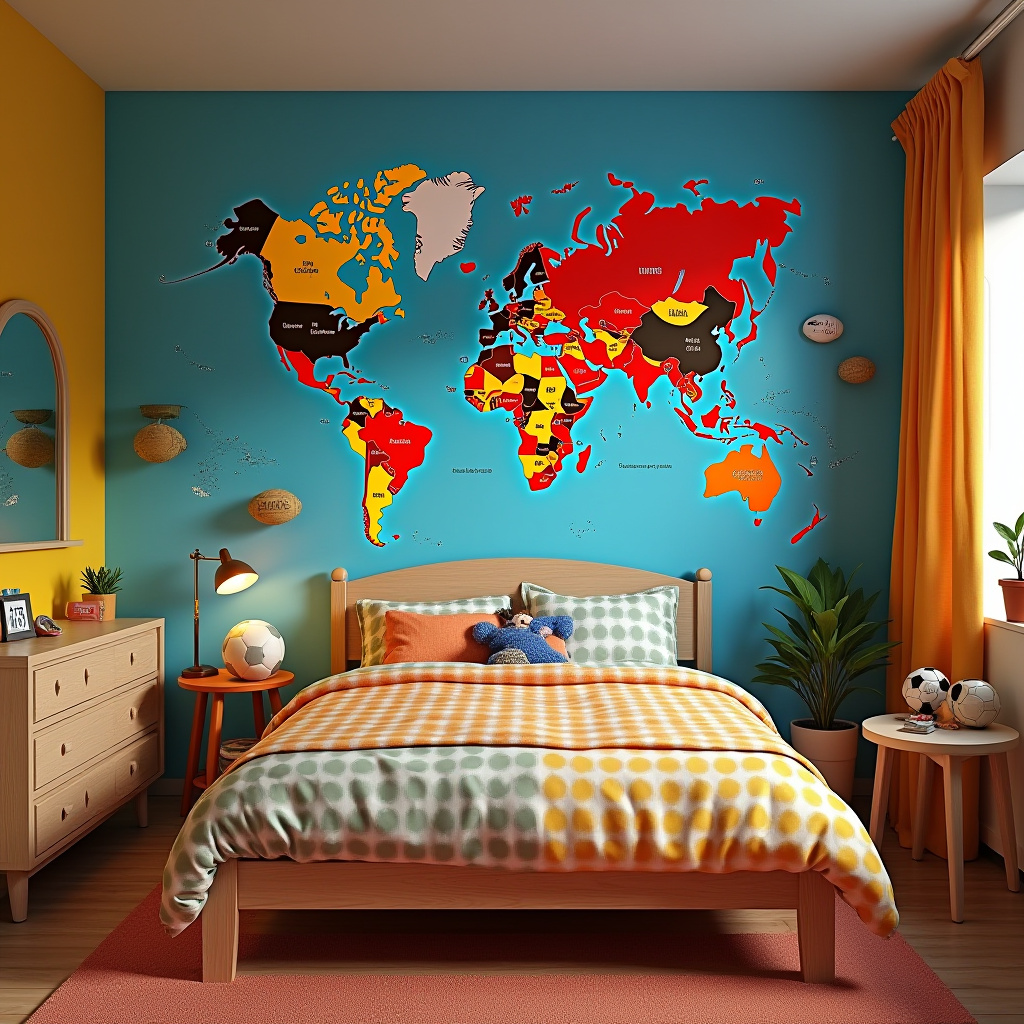 football kids room 40