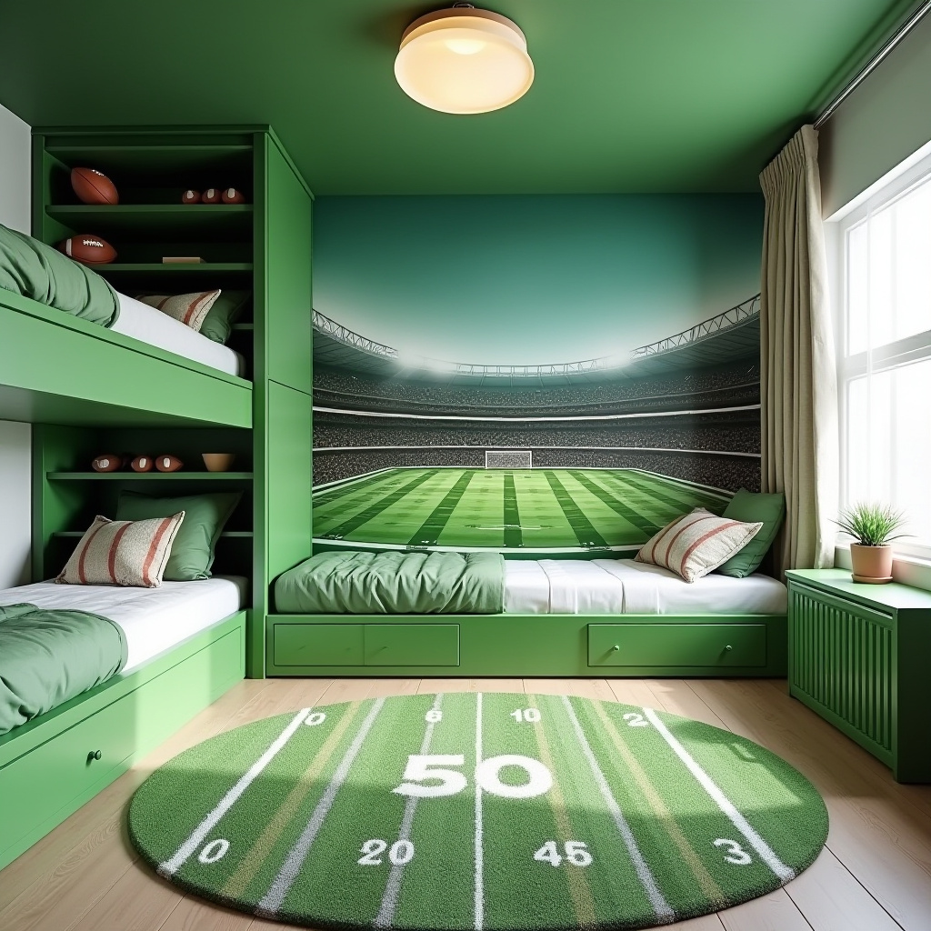 football kids room 9