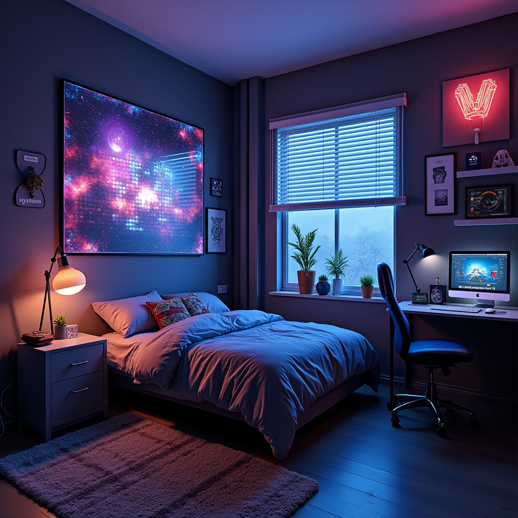 funky bedroom decor 25