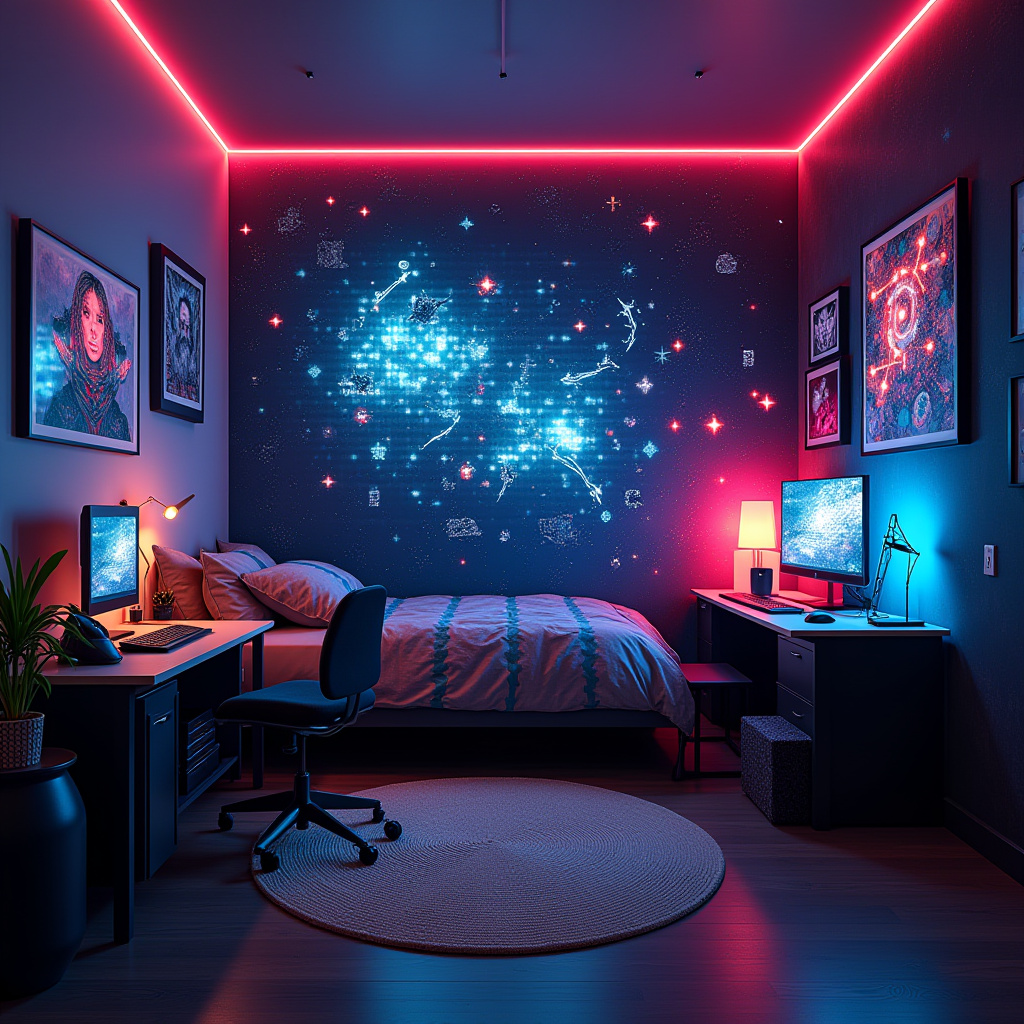 funky bedroom decor 26