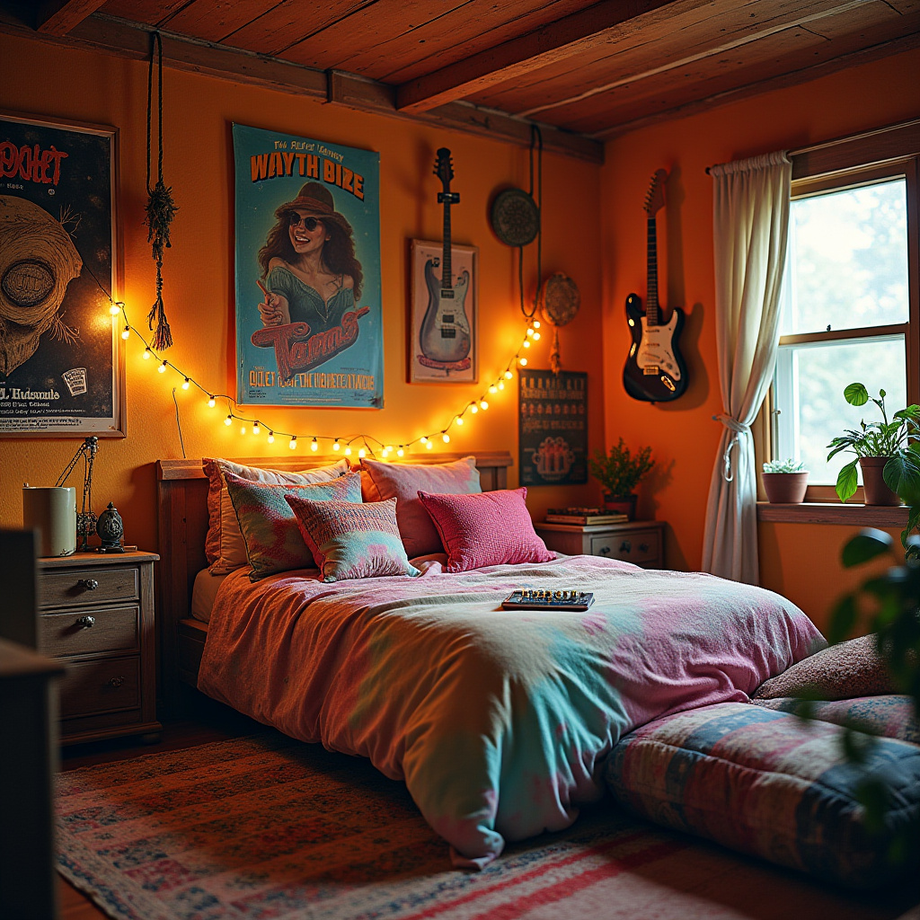 funky bedroom decor 29