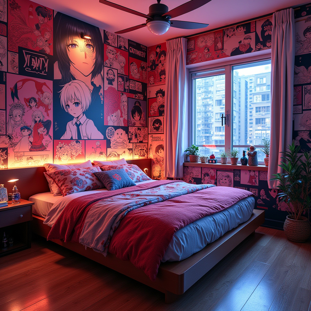 funky bedroom decor 31