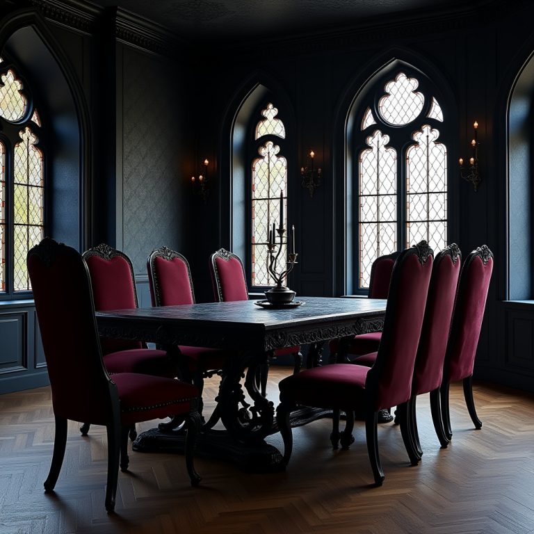 gothic dining room 1