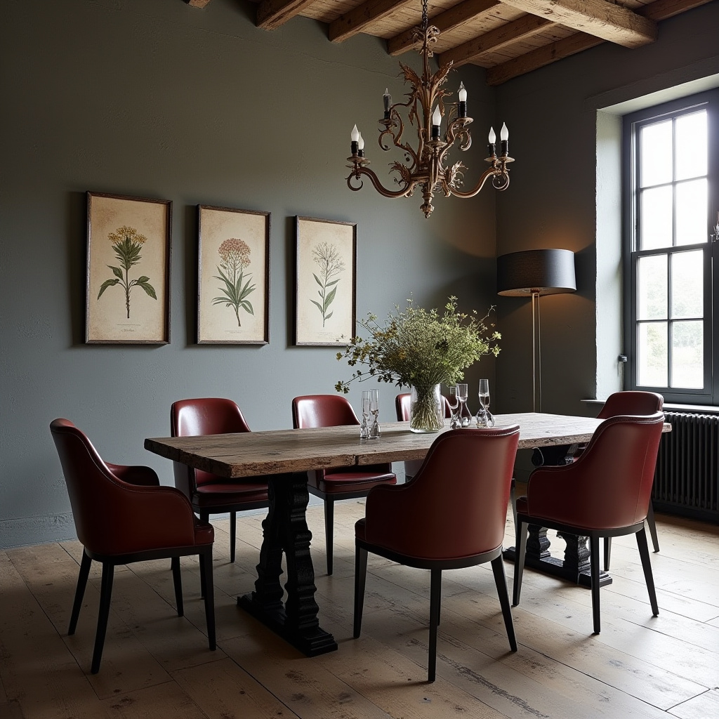 gothic dining room 9