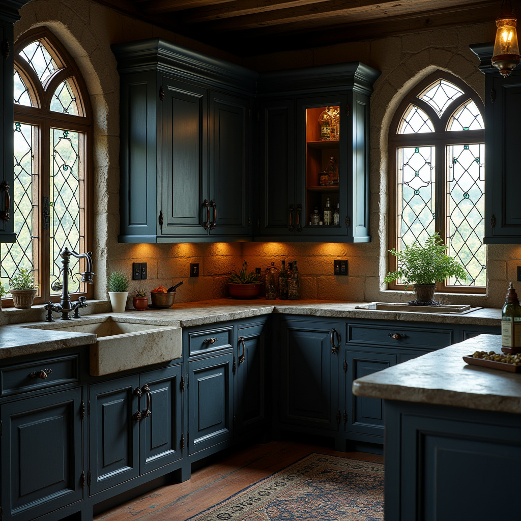 gothic kitchen decor 12