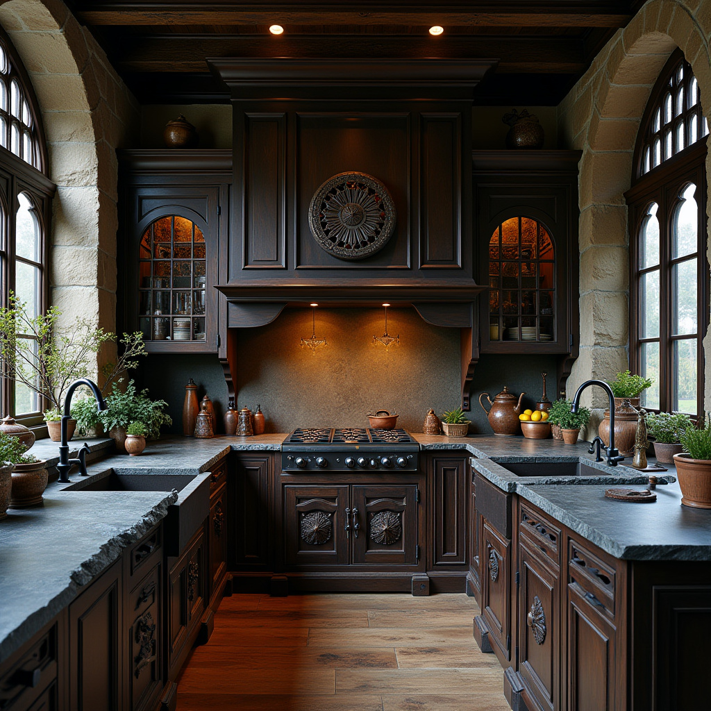gothic kitchen decor 20