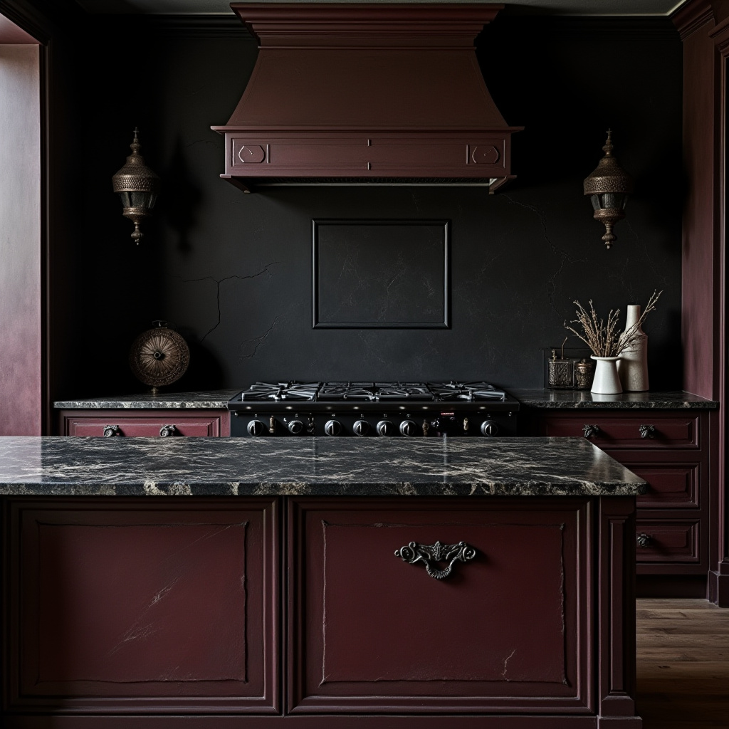 gothic kitchen decor 23