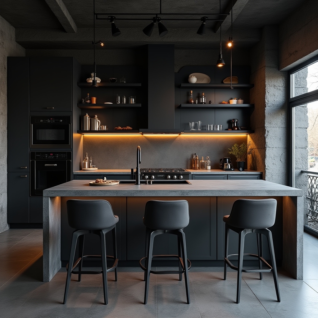 gothic kitchen decor 32