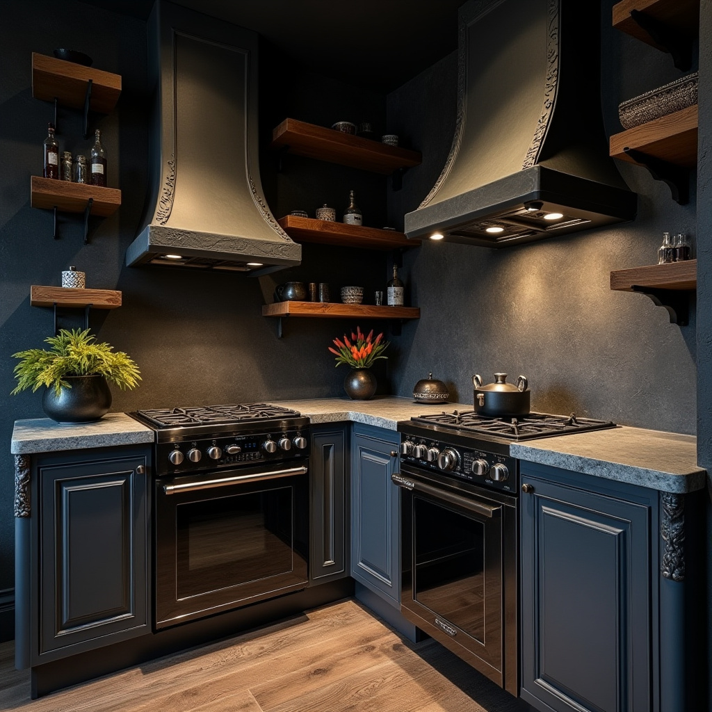 gothic kitchen decor 6