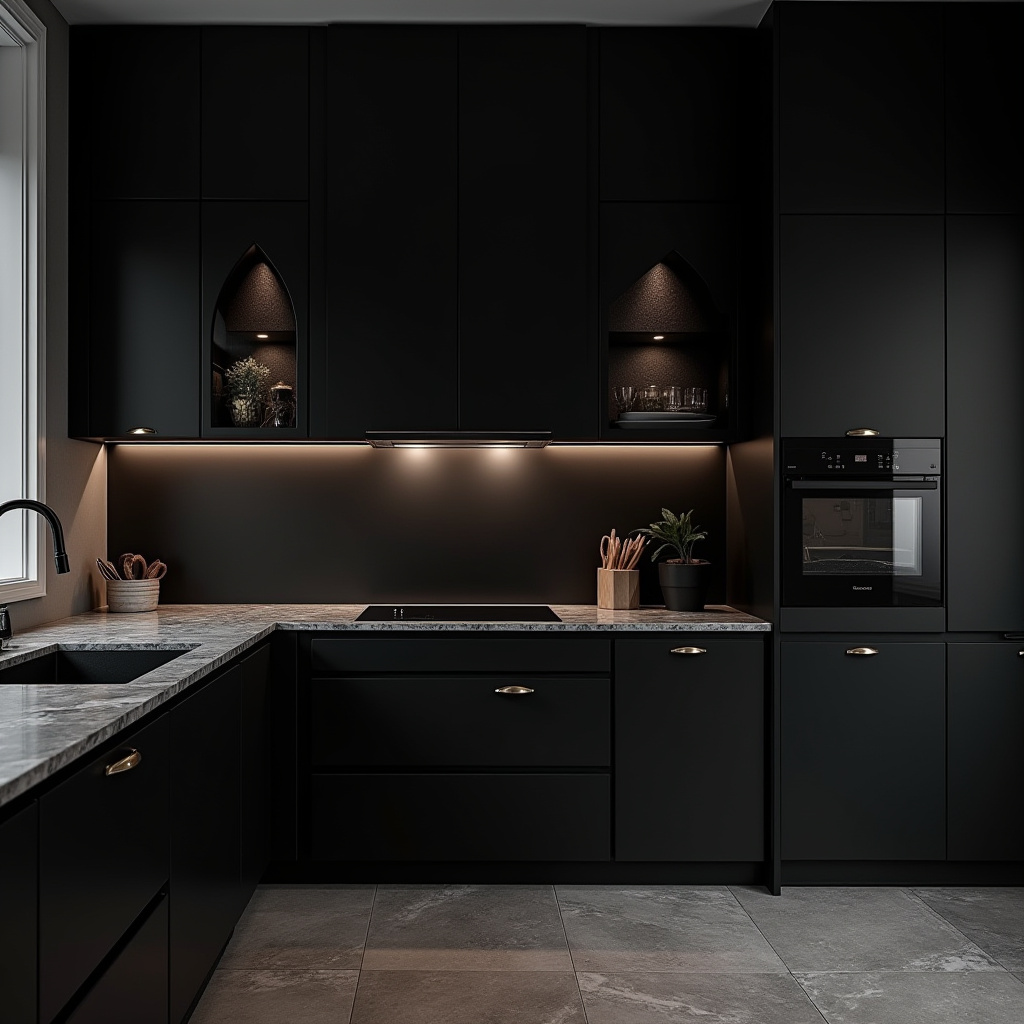 gothic kitchen decor 8