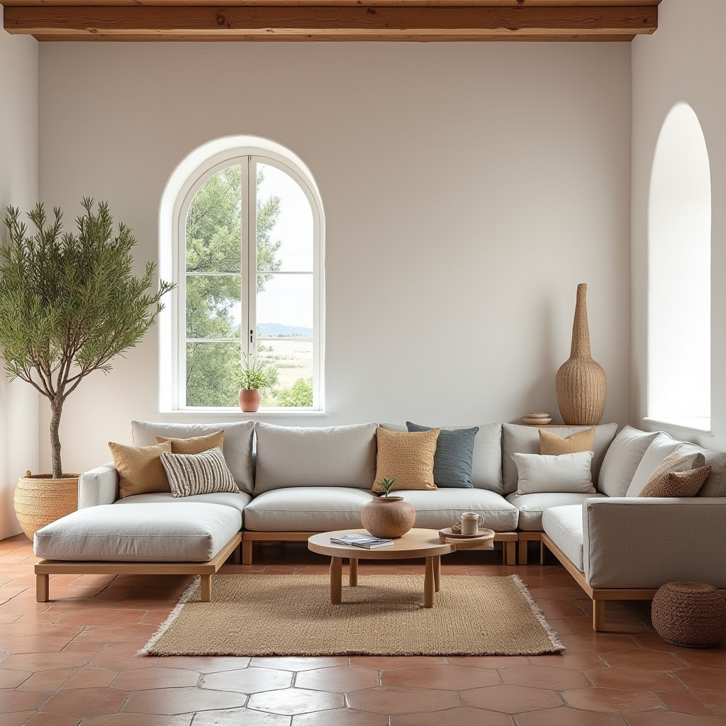 gray sectional living room 38