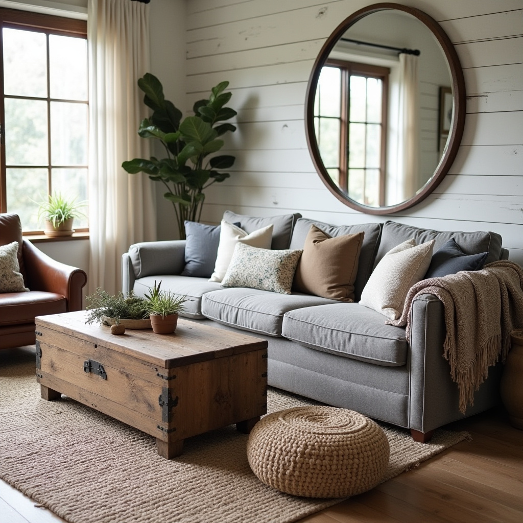 gray sectional living room 40