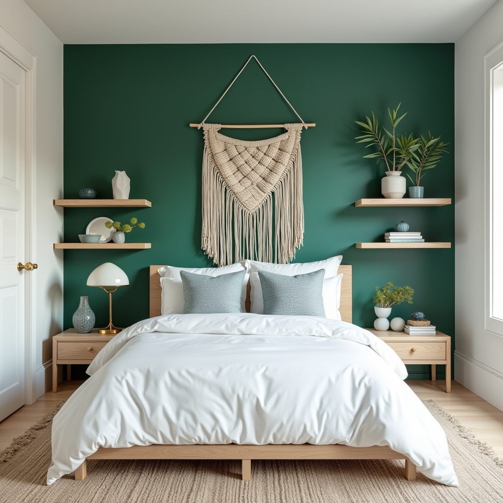 green coastal bedroom 6