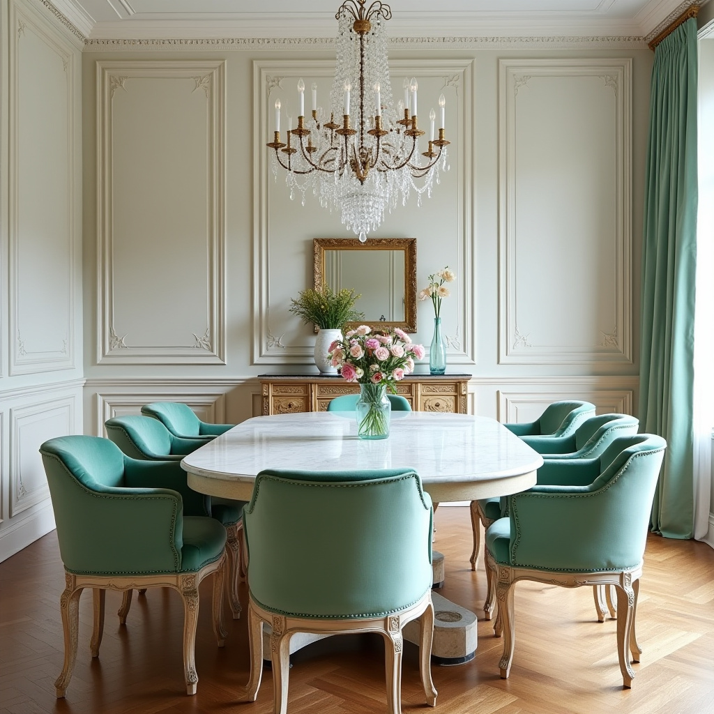 green dining chairs 22