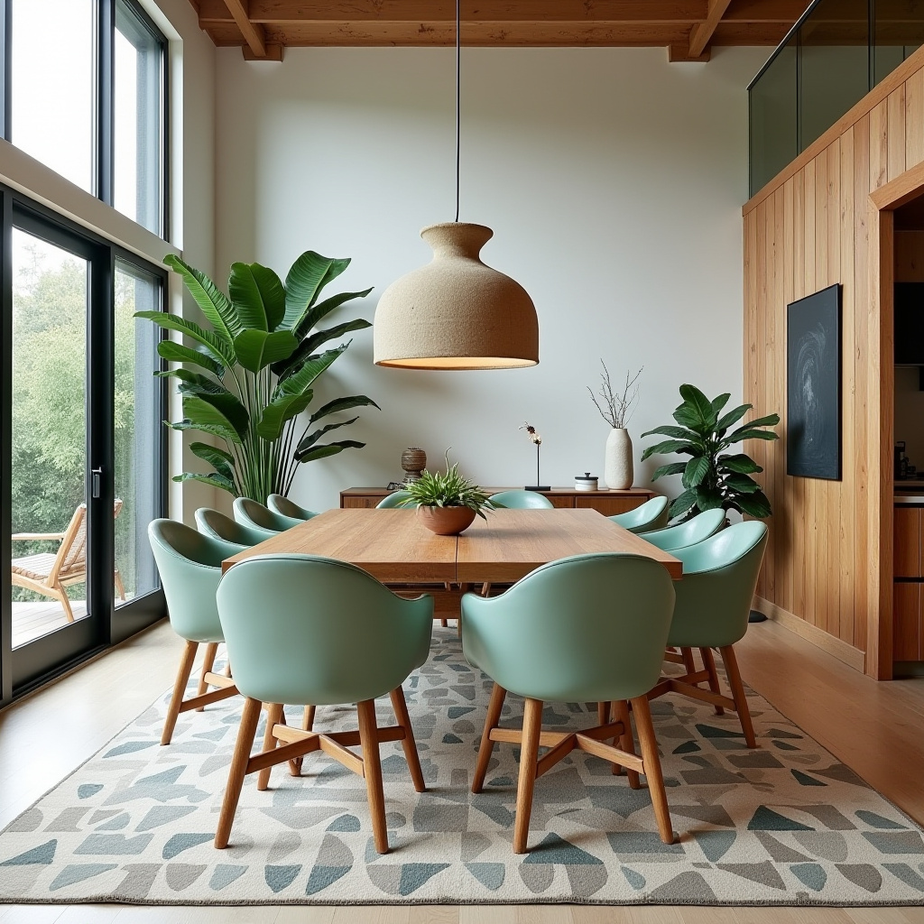 green dining chairs 7