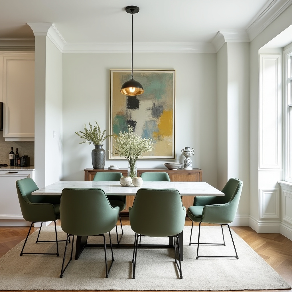 green dining room chairs 19