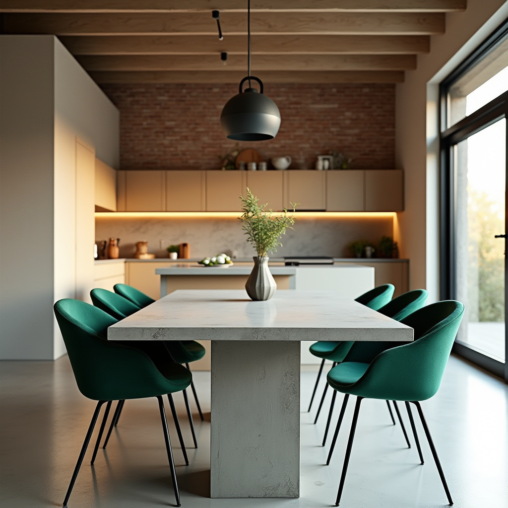 green dining room chairs 3