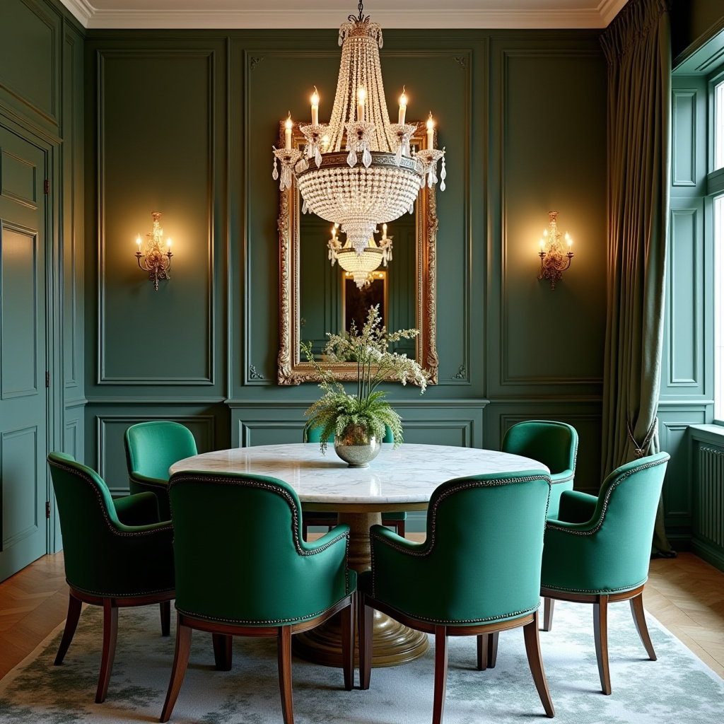 green dining room chairs 36