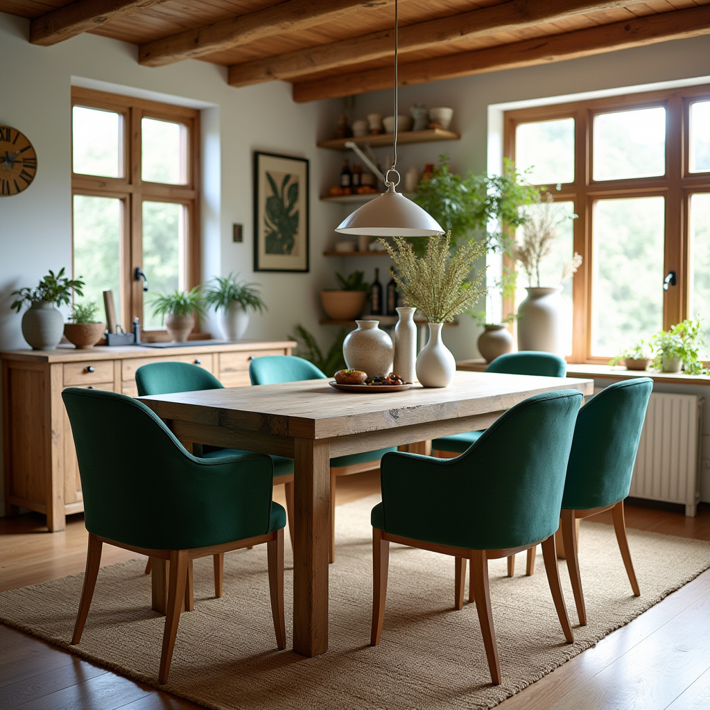 green dining room chairs 5