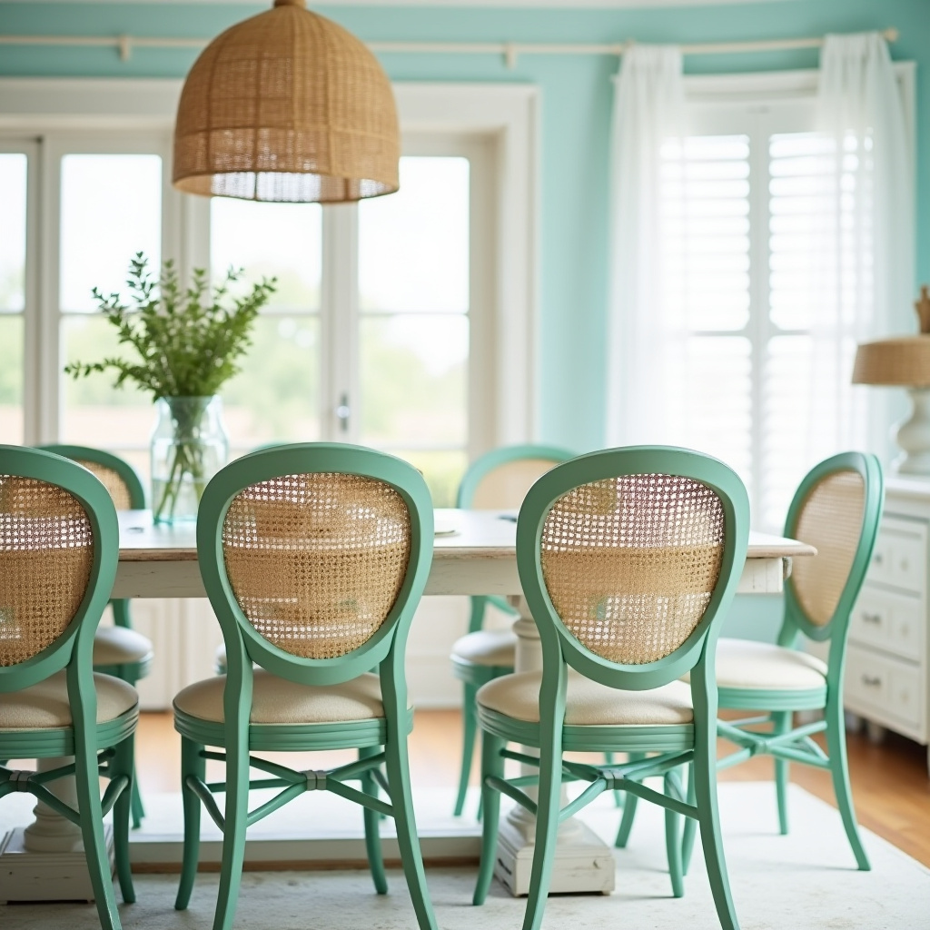green dining room chairs 9