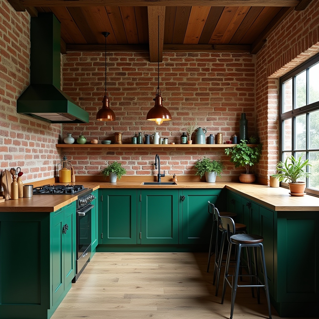 green kitchen decor 12