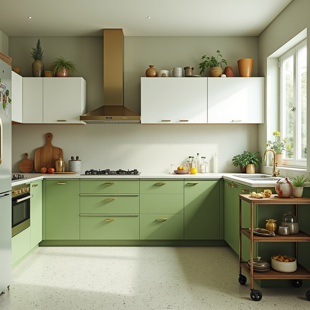 green kitchen decor 15