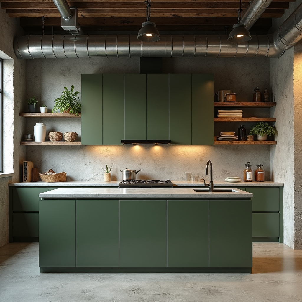 green kitchen decor 20