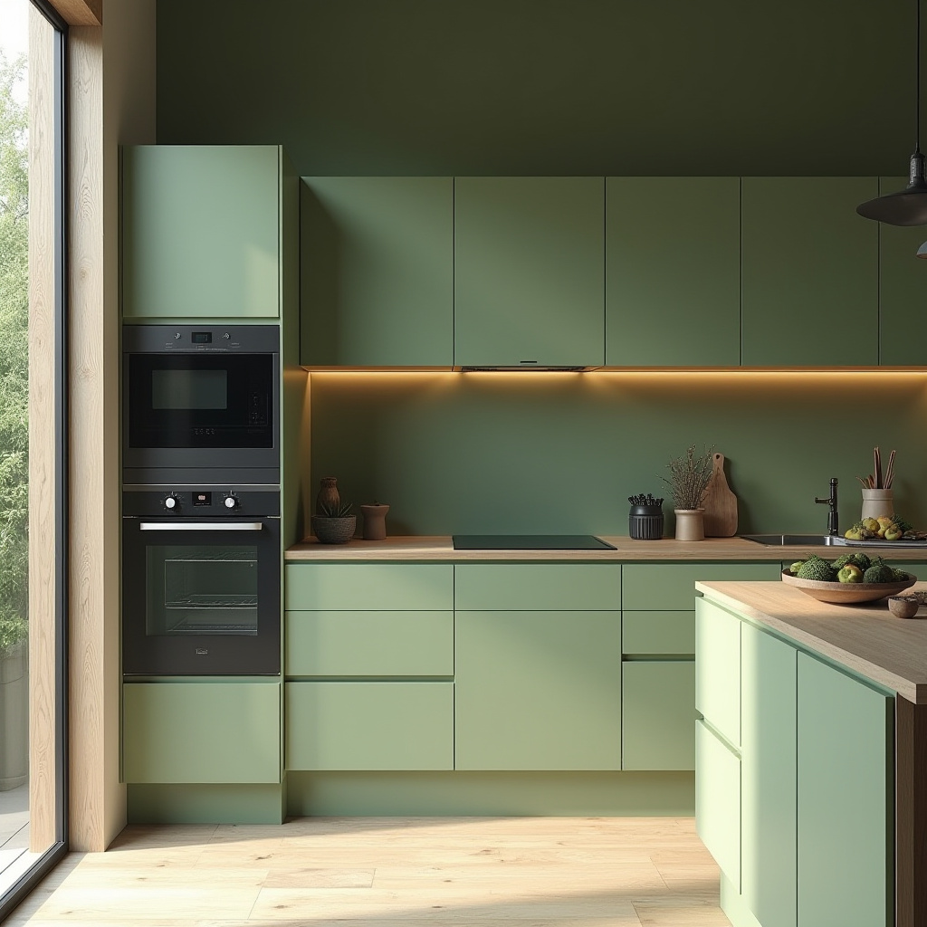 green kitchen decor 25