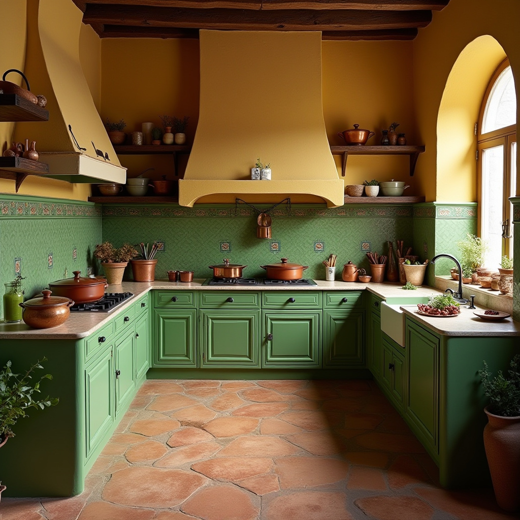 green kitchen decor 27