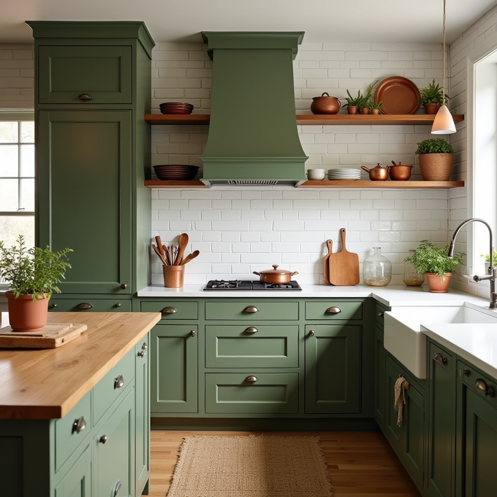 green kitchen decor 5