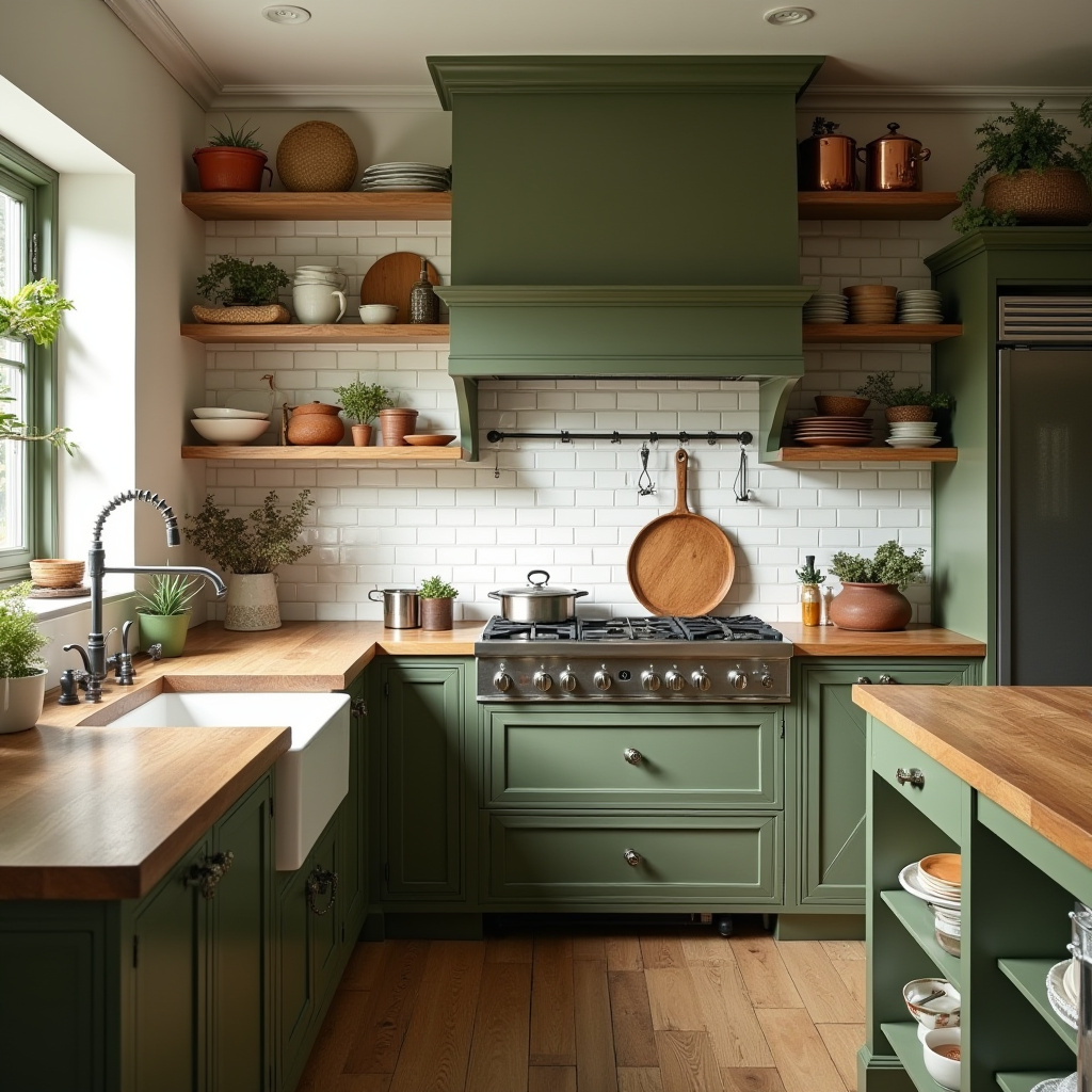 green kitchen decor 6