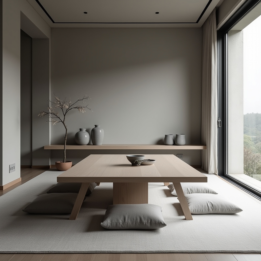 grey dining room 13
