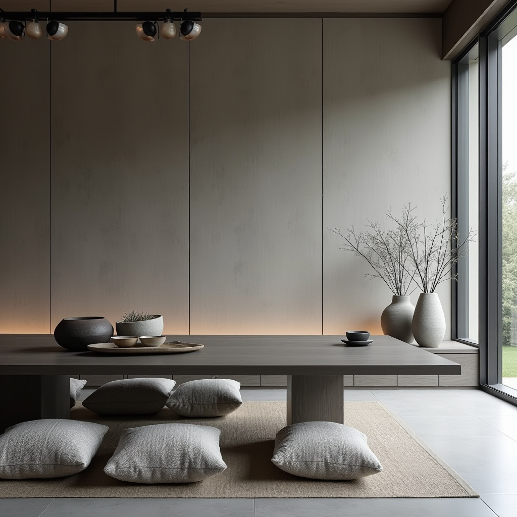 grey dining room 14