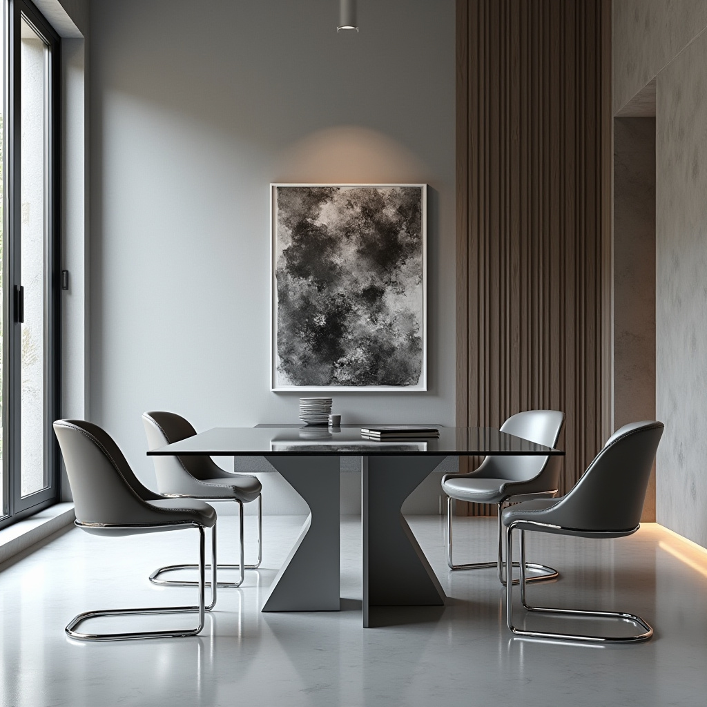 grey dining room 15