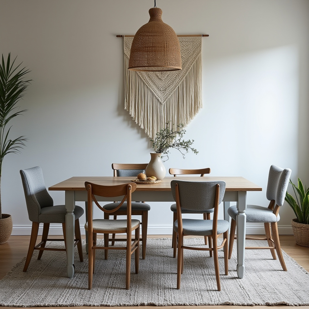 grey dining room 17