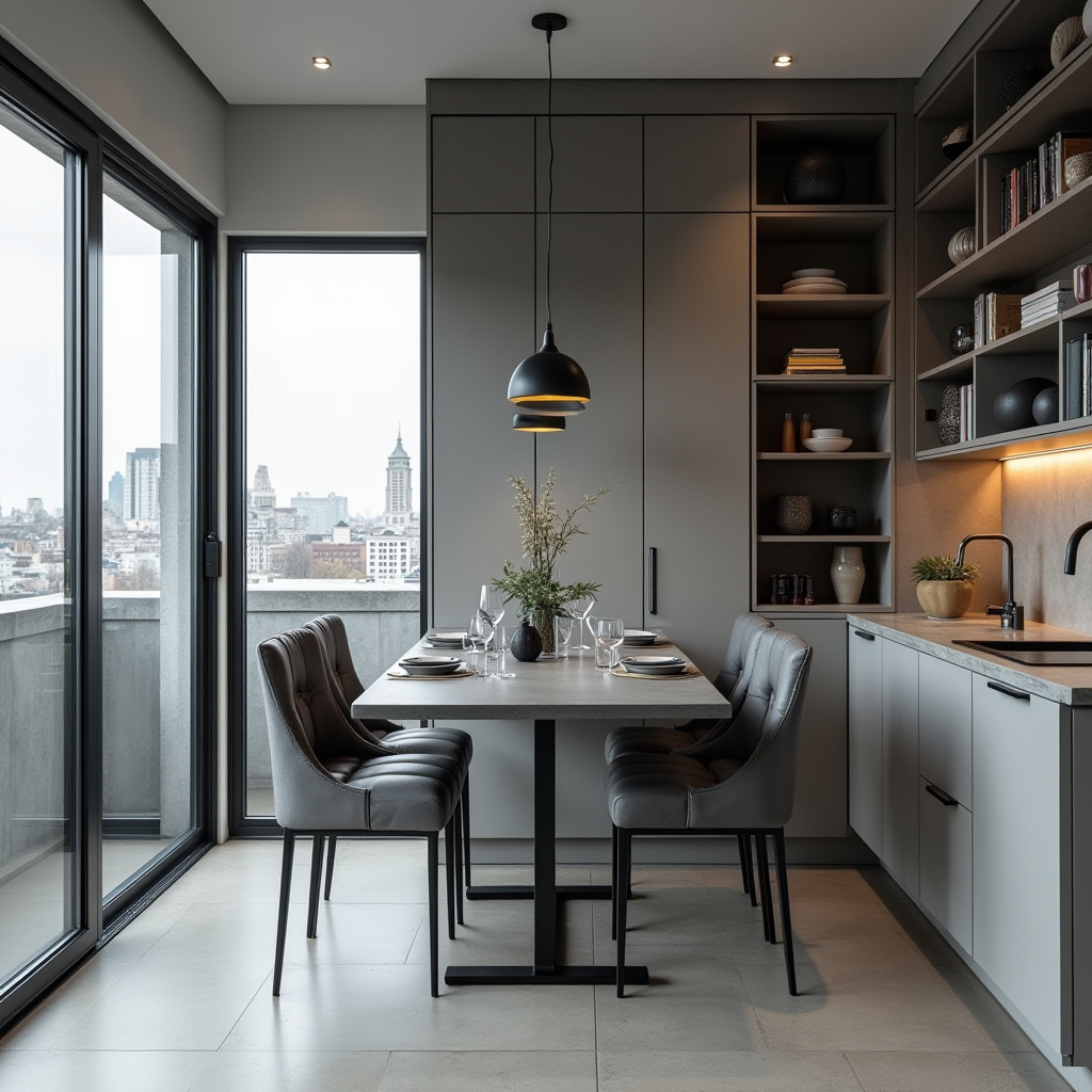 grey dining room 22