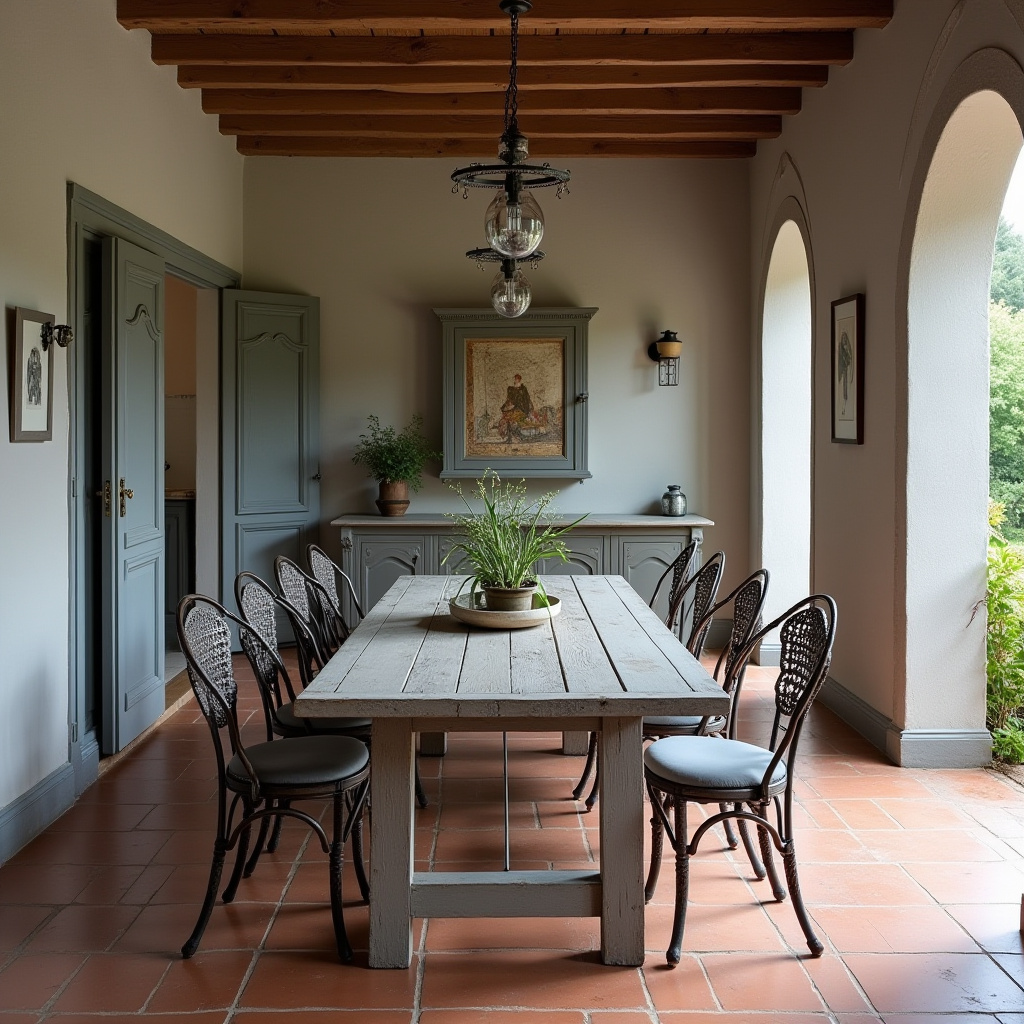 grey dining room 26
