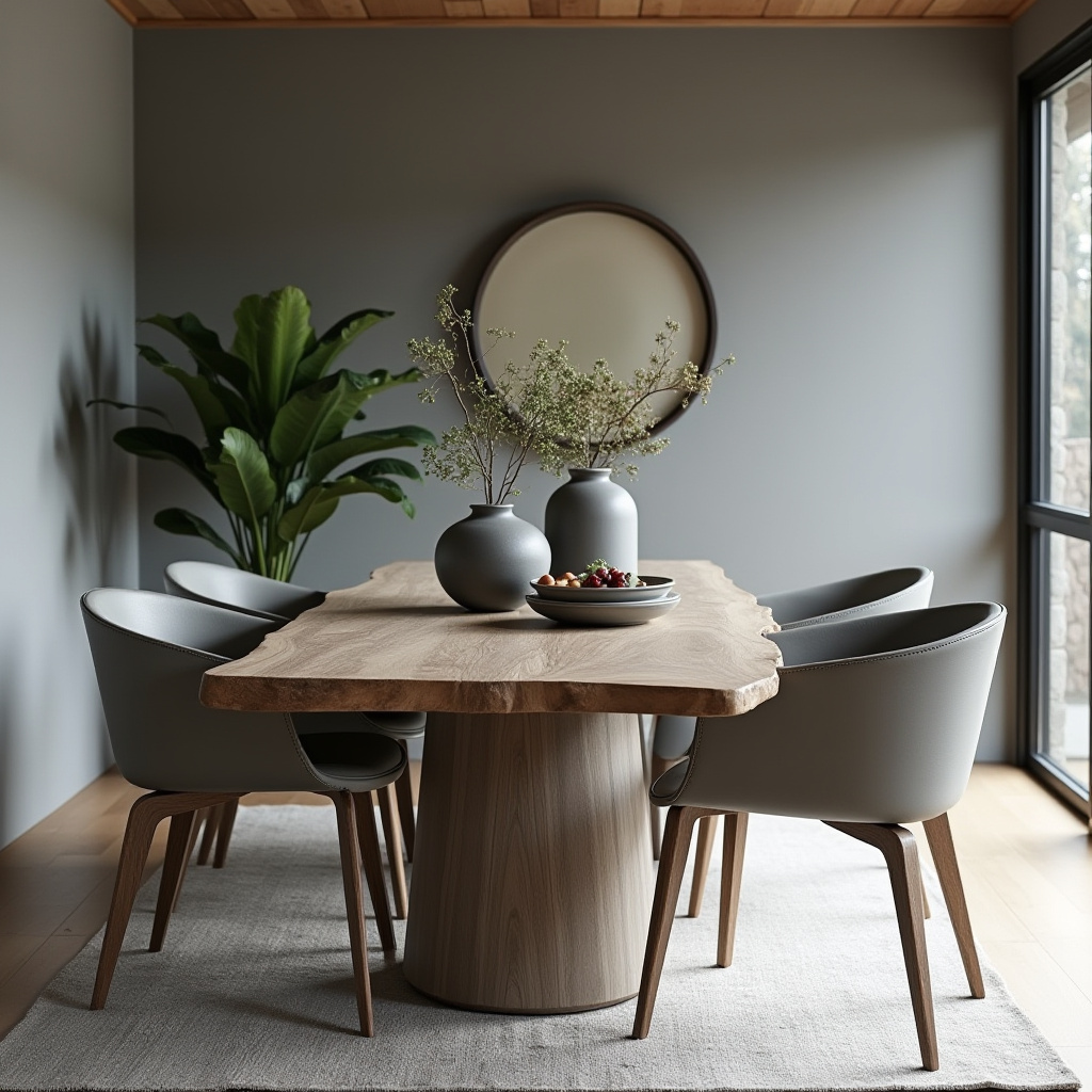 grey dining room 27
