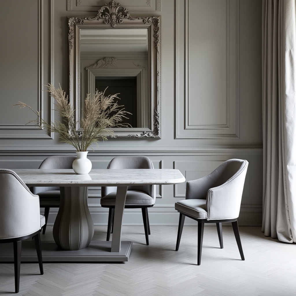 grey dining room 29