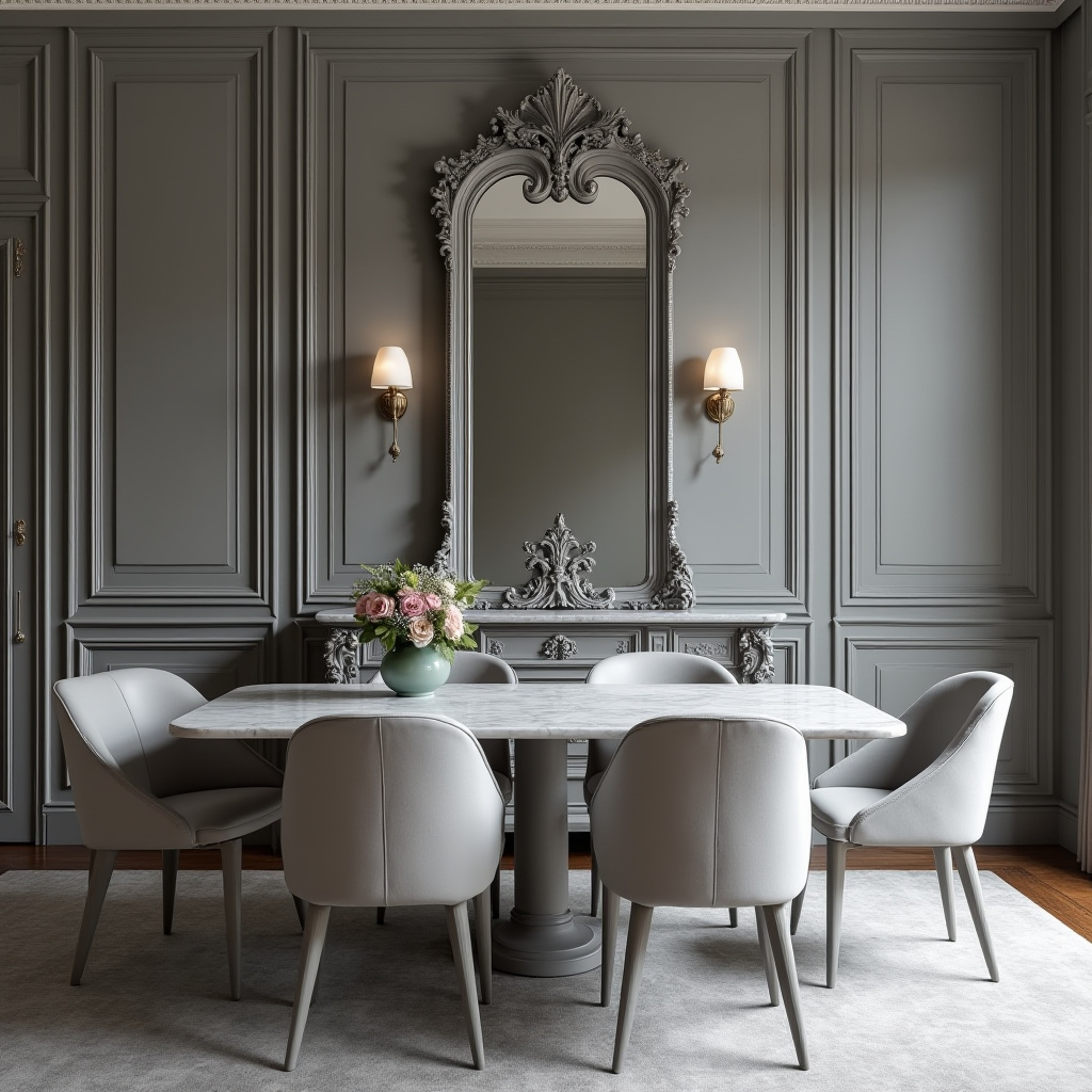 grey dining room 30