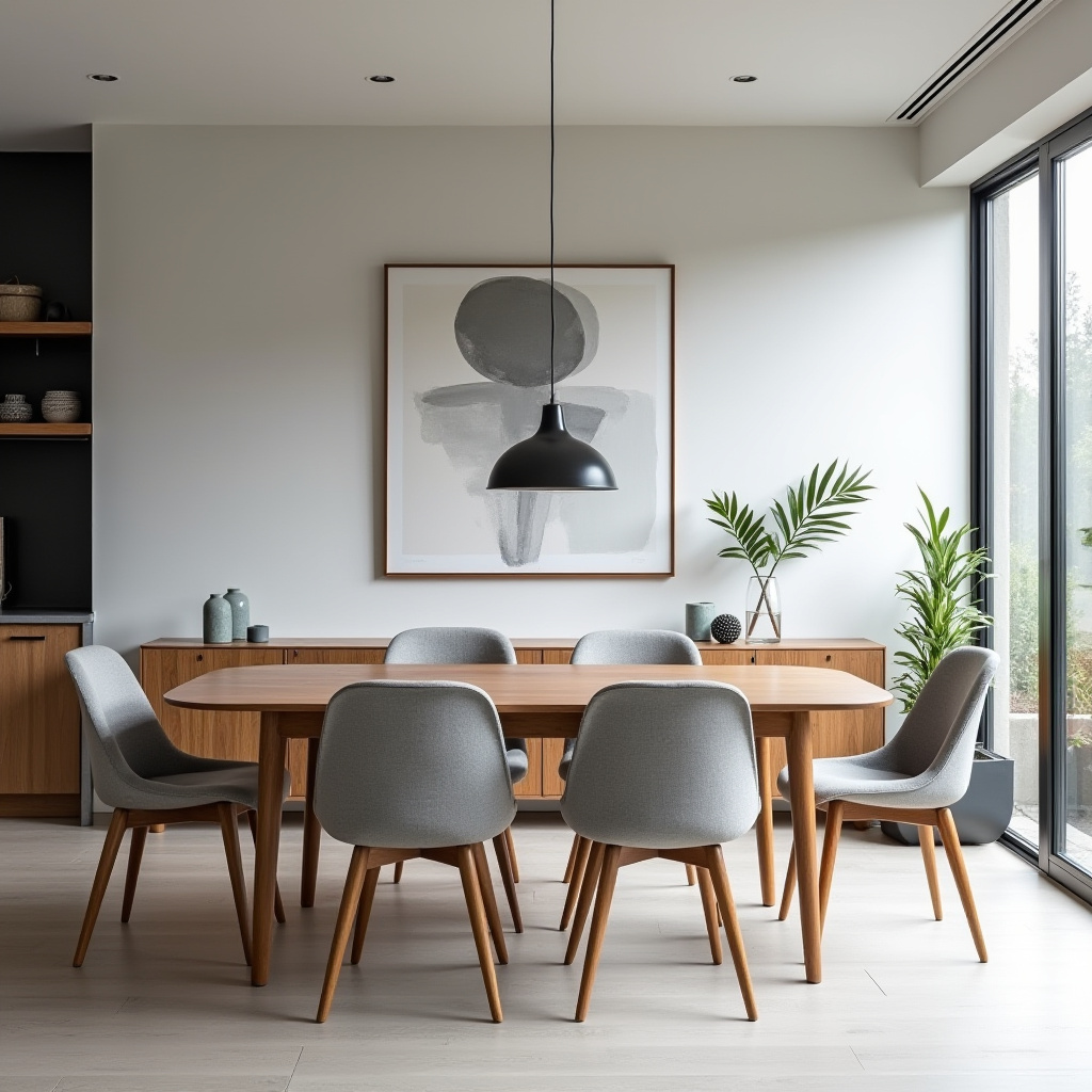 grey dining room 9